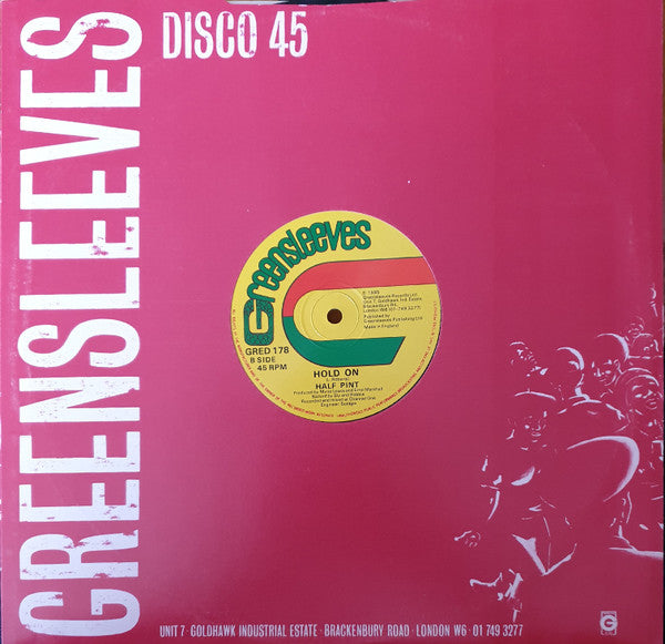 Half Pint (3) : Freedom Fighter / Hold On (12")