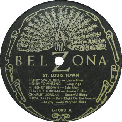 Various : St. Louis Town 1927-1932 (LP, Comp)