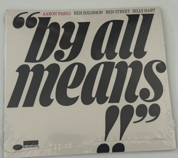 Aaron Parks : By All Means  (CD, Album)