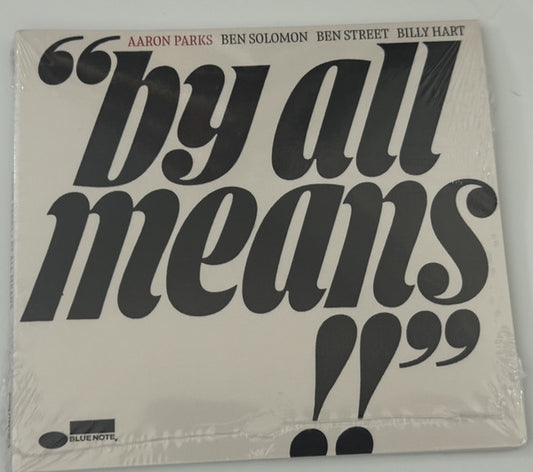 Aaron Parks : By All Means  (CD, Album)