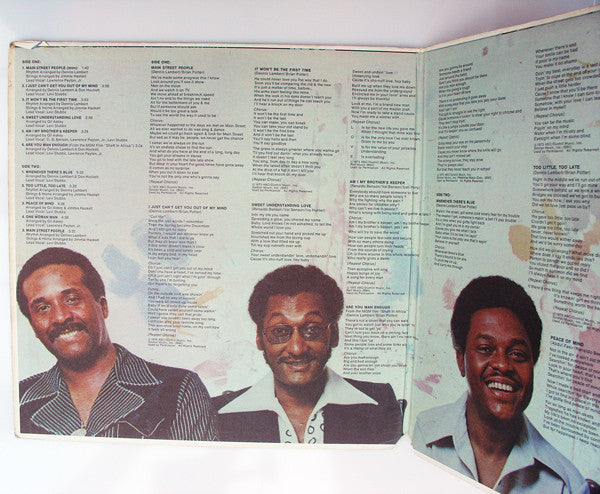 Four Tops : Main Street People (LP, Album, Ter)