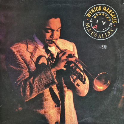Wynton Marsalis : The Wynton Marsalis Quartet Live At Blues Alley (2xLP, Album)