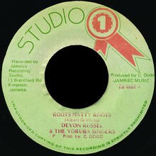 Devon Russell & Yoruba Singers : Roots Natty Roots (7")