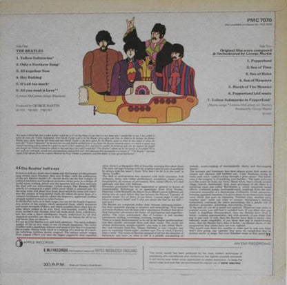 The Beatles : Yellow Submarine (LP, Album, Mono)