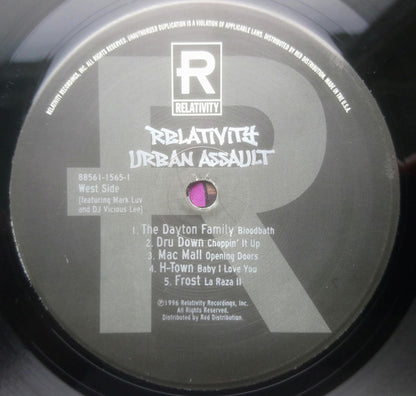 Various : Relativity Urban Assault (LP, Comp, Mixed)