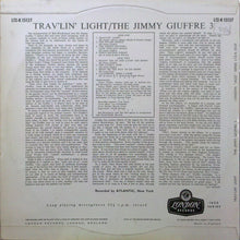 The Jimmy Giuffre Trio : Trav'lin' Light (LP, Album)