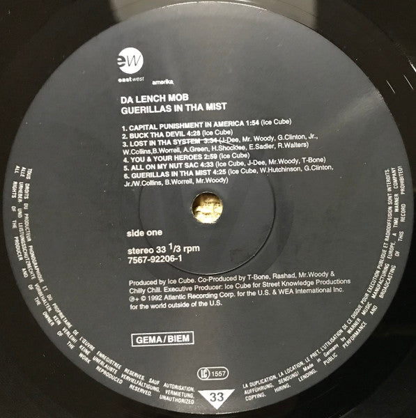Da Lench Mob : Guerillas In Tha Mist (LP, Album)