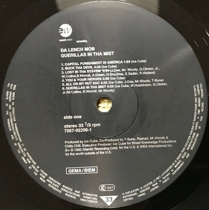 Da Lench Mob : Guerillas In Tha Mist (LP, Album)