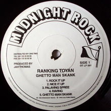 Toyan : Ghetto Man Skank (LP, Album, RE)