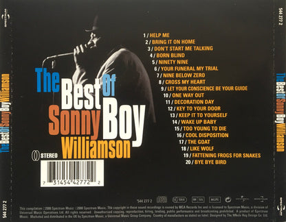 Sonny Boy Williamson (2) : The Best Of Sonny Boy Williamson (CD, Comp)