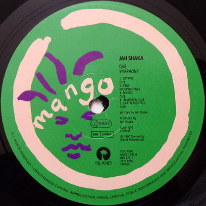 Jah Shaka : Dub Symphony (LP, Album)
