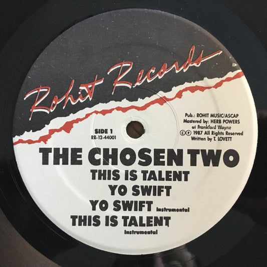 The Chosen Two : This Is Talent (12")