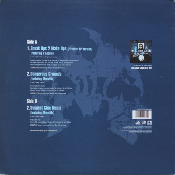 Method Man Featuring D'Angelo, Street Life : Break Ups 2 Make Ups (12")