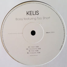 Kelis Featuring Too Short : Bossy (12", Promo)