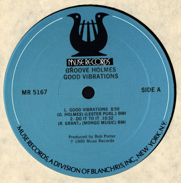 Richard "Groove" Holmes : Good Vibrations (LP, Album)