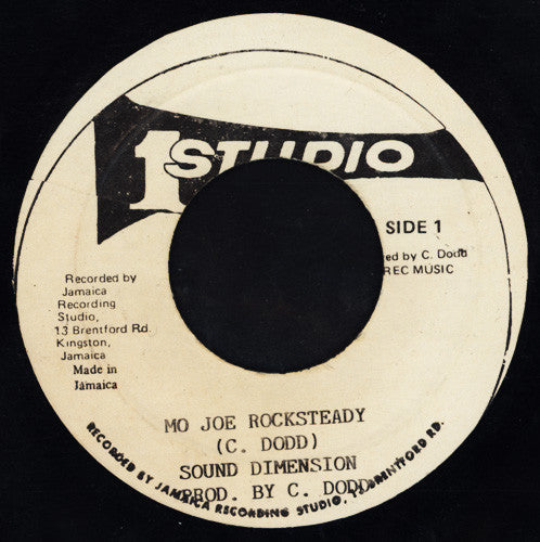 Sound Dimension : Mo Joe Rocksteady (7")