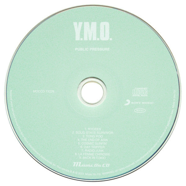 Yellow Magic Orchestra : Public Pressure = 公的抑圧 (CD, Album, RE, Reg)