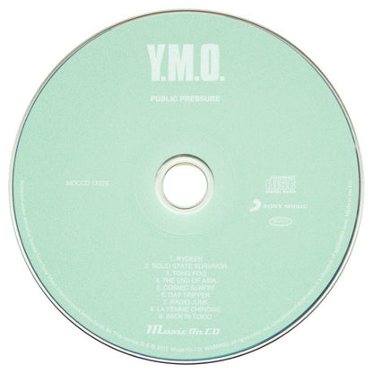 Yellow Magic Orchestra : Public Pressure = 公的抑圧 (CD, Album, RE, Reg)