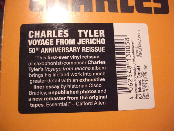 Charles Tyler/Ensemble* : Voyage From Jericho (LP, Album, RE, RM, Gat)