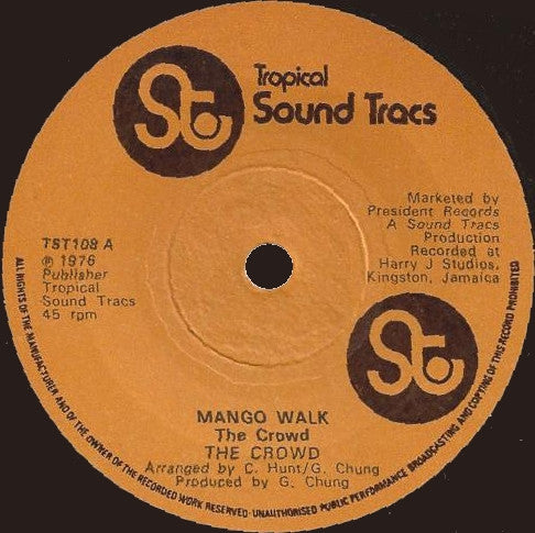 The In Crowd : Mango Walk / Beefy Dub (7")