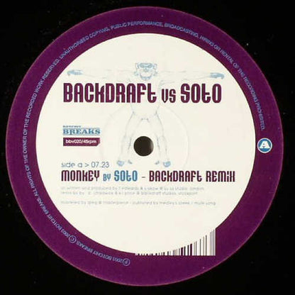 Backdraft (5) vs. Soto : Monkey  / Manic (12")