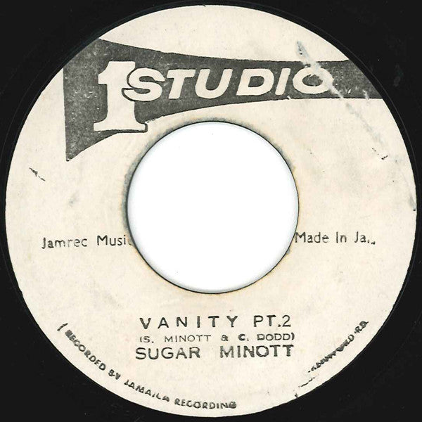 Sugar Minott : Vanity (7")