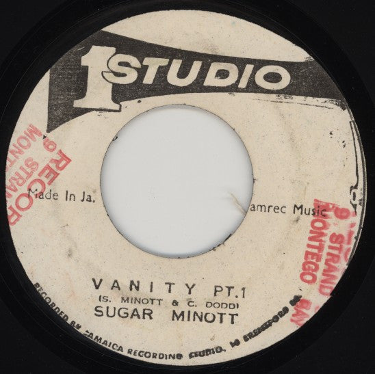 Sugar Minott : Vanity (7")
