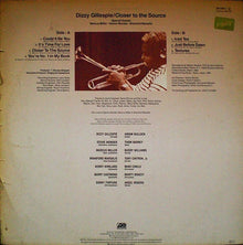 Dizzy Gillespie : Closer To The Source (LP, Album)