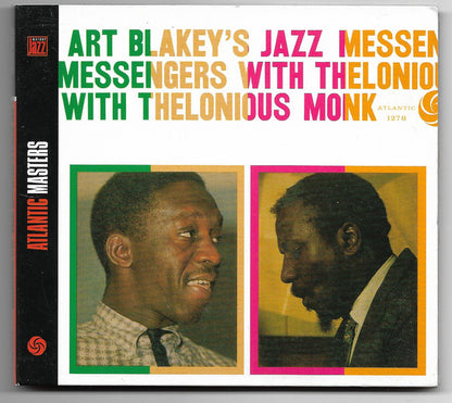 Art Blakey's Jazz Messengers* With Thelonious Monk : Art Blakey's Jazz Messengers With Thelonious Monk (CD, Album, RE, RM, Dig)