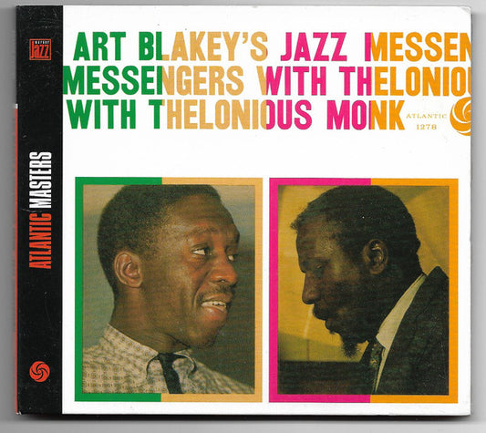 Art Blakey's Jazz Messengers* With Thelonious Monk : Art Blakey's Jazz Messengers With Thelonious Monk (CD, Album, RE, RM, Dig)