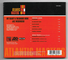Art Blakey's Jazz Messengers* With Thelonious Monk : Art Blakey's Jazz Messengers With Thelonious Monk (CD, Album, RE, RM, Dig)