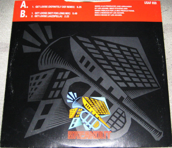 LA Mix* Featuring Jazzi P : Get Loose  (12", Promo)