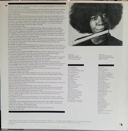 Bobbi Humphrey : Blacks And Blues (LP, Album, Ter)