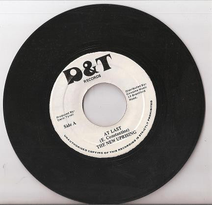 Eddie Constantine (2) / The New Uprising : At Last (7")