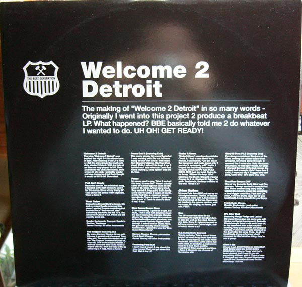 Jay Dee Aka J Dilla : Welcome 2 Detroit (2xLP, Album)