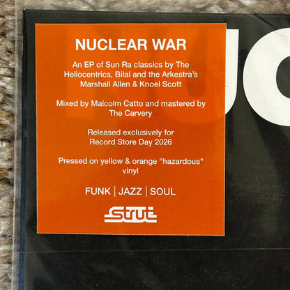 Heliocentrics* ⋅ Marshall Allen ⋅ Knoel Scott ⋅ Bilal : Nuclear War (12", EP, RSD, Ltd, Yel)