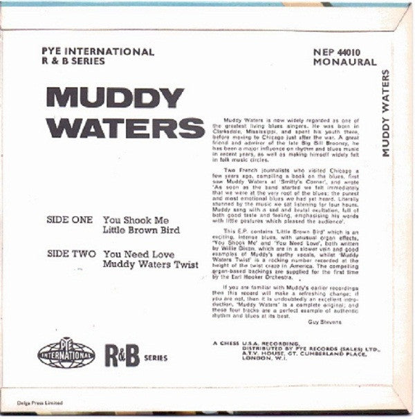 Muddy Waters : Muddy Waters (7", EP, Mono)