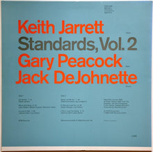 Keith Jarrett, Gary Peacock, Jack DeJohnette : Standards, Vol. 2 (LP, Album)