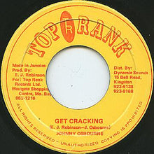 Johnny Osbourne : Get Cracking (7")