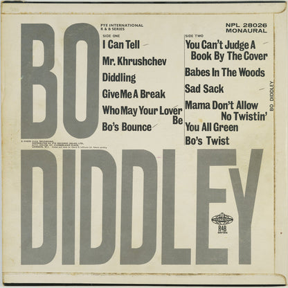 Bo Diddley : Bo Diddley (LP, Album, Mono)