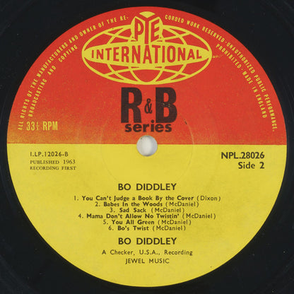Bo Diddley : Bo Diddley (LP, Album, Mono)