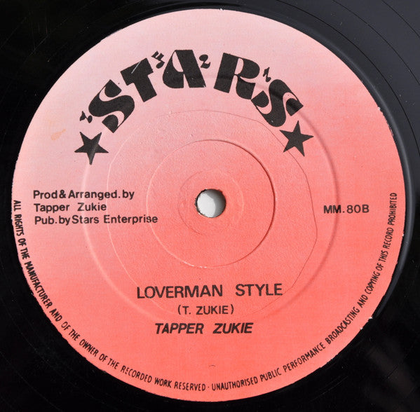 Tapper Zukie : I Shot The Cop (12")