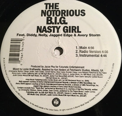 Notorious B.I.G. : Nasty Girl (12")
