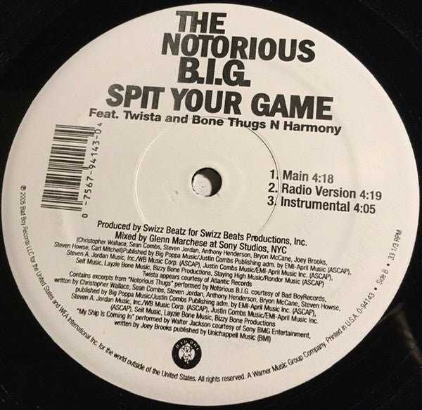 Notorious B.I.G. : Nasty Girl (12")