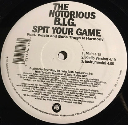 Notorious B.I.G. : Nasty Girl (12")