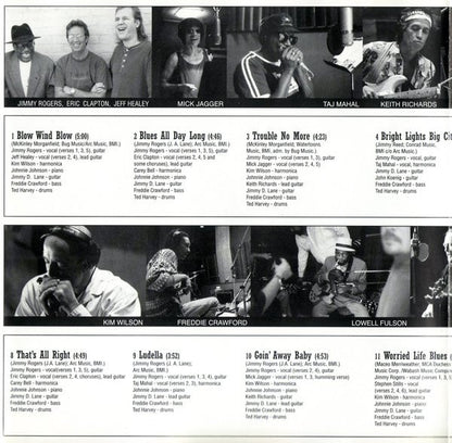 The Jimmy Rogers All-Stars : Blues Blues Blues (CD, Album)