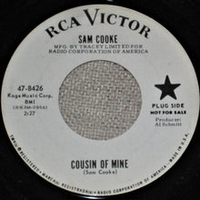 Sam Cooke : Cousin Of Mine (7", Promo)