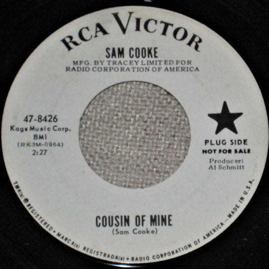 Sam Cooke : Cousin Of Mine (7", Promo)