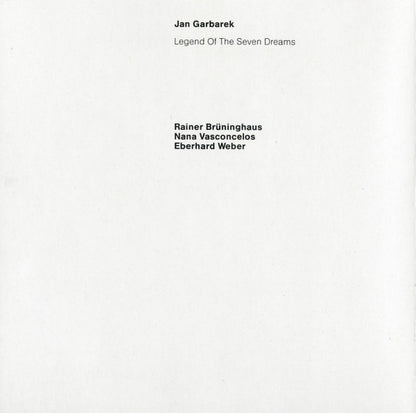 Jan Garbarek : Legend Of The Seven Dreams (CD, Album)