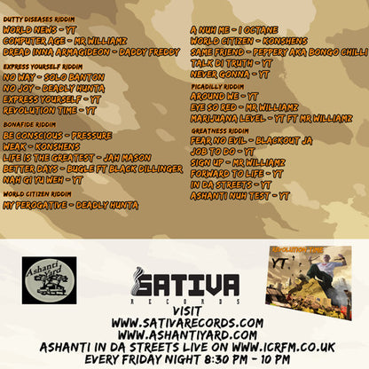 YT : Revolution Time (LP, Album)